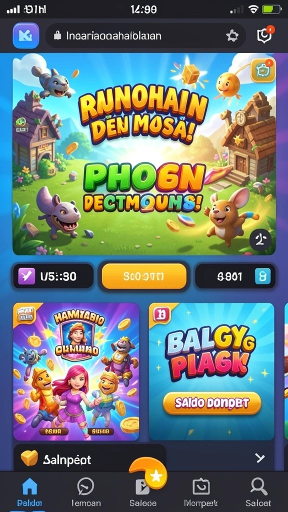 mamibet - Antarmuka aplikasi yang ramah pengguna dan menarik.