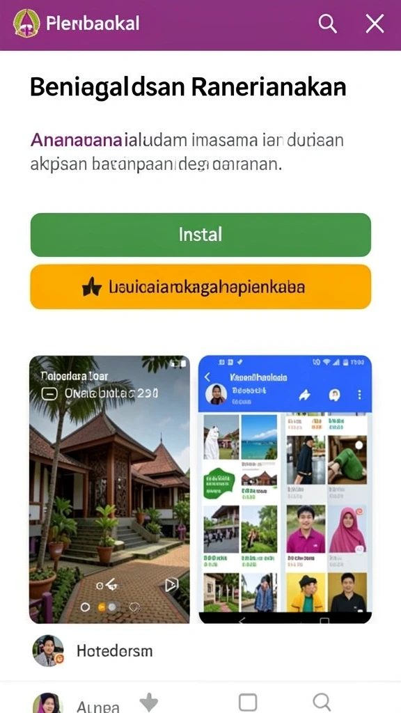 vc55 - Tampilan utama VC55 yang menarik dan intuitif.