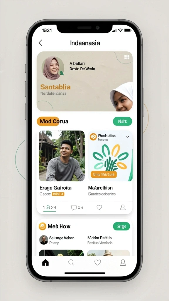 yyrr - Tampilan antarmuka yang sederhana dan mudah digunakan.